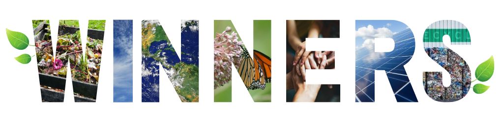 The word “KIND” filled with nature and human care images. The word "KIND" filled with nature and human care images.