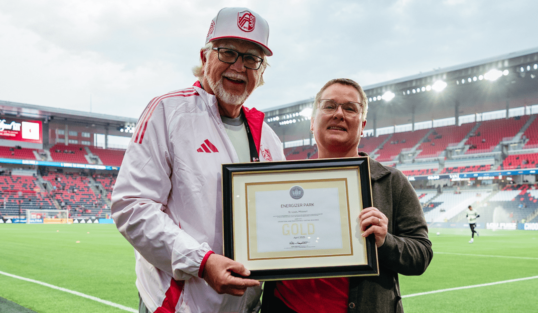 St. Louis City SC’s Energizer Park Awarded LEED Gold Certification