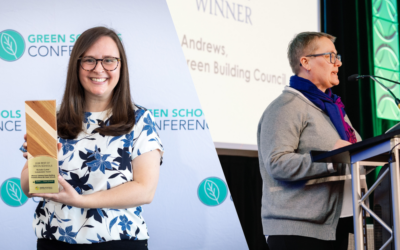 We win awards! Emily Andrews and Show-Me Green Schools recognized for excellence in leadership & collaboration